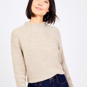 Free People Mock Neck Sweater
